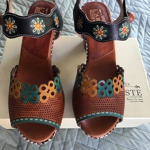 L’Artiste Spring Step Jive-Cam Camel W US8.5 Shoes